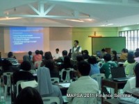 MAPSA 2011 Finance Seminar